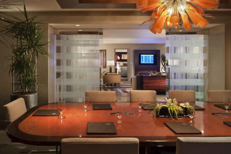 Image of the Aria Las Vegas Hospitality Suite