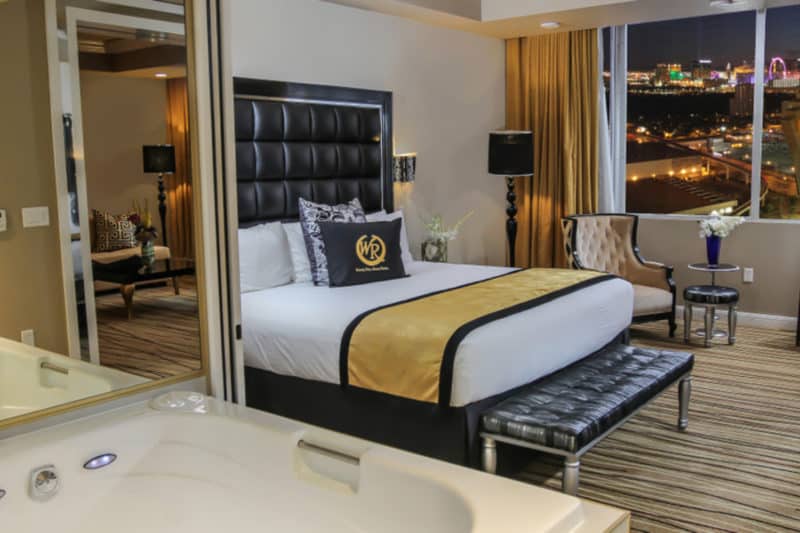 Elegant interior of the One-Bedroom Villa at Westgate Las Vegas Resort & Casino.