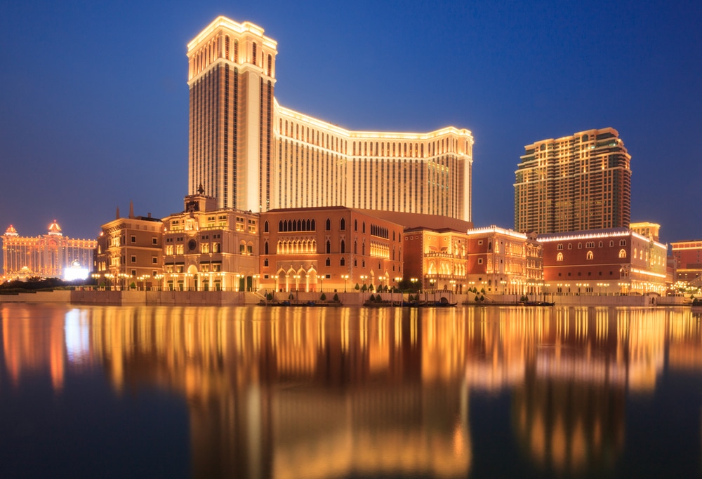 Image of The Venetian Macau Resort Hotel Macau on the water
