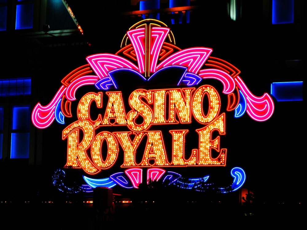 Casino Royale sign exterior Las Vegas