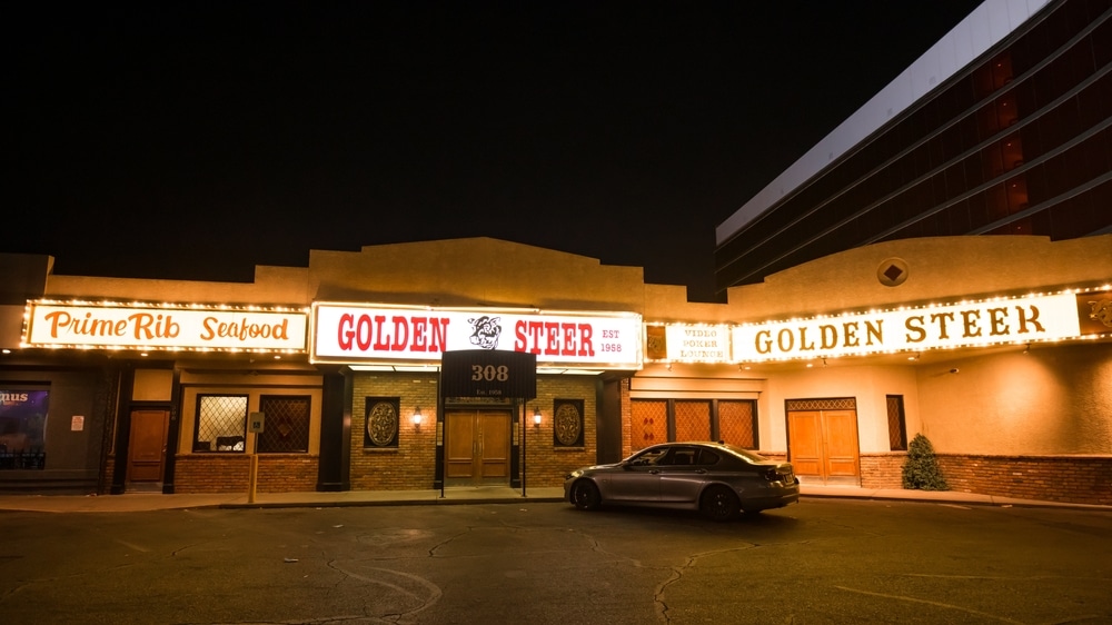 Golden Steer steakhouse in Las Vegas