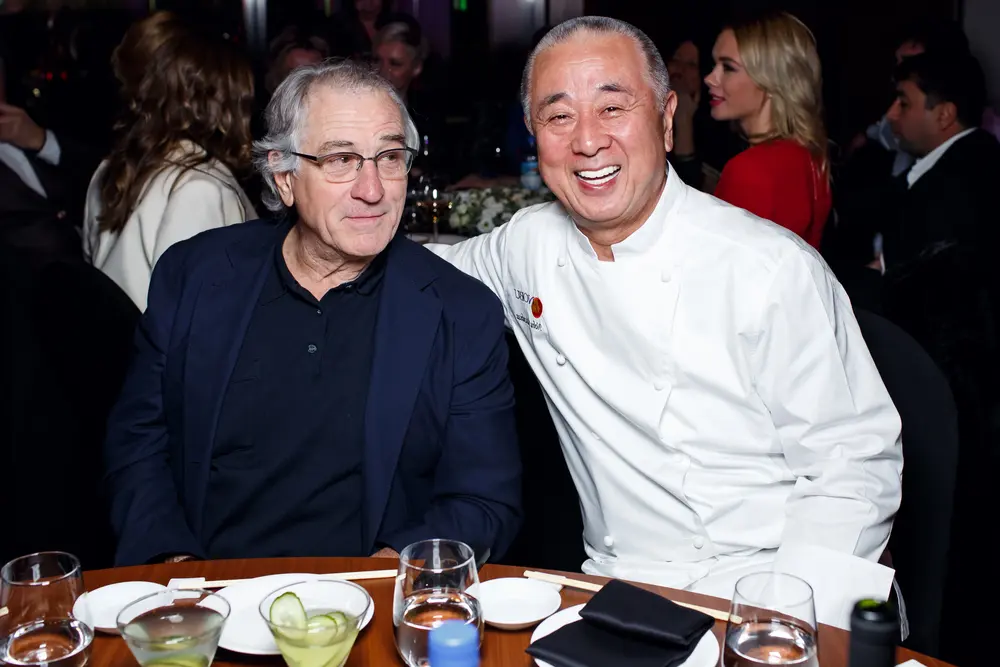 Chef Nobu Matsuhisa and Robert De Niro