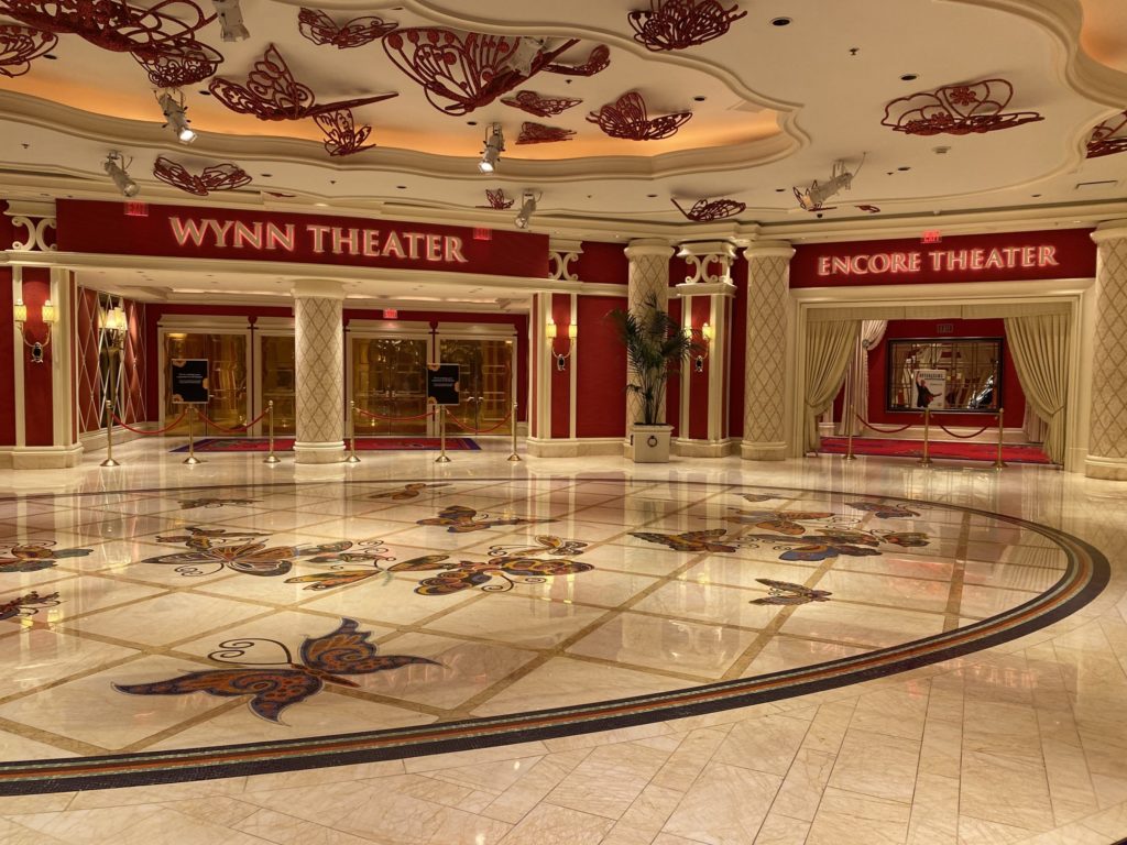 Wynn and Encore theaters entryway 