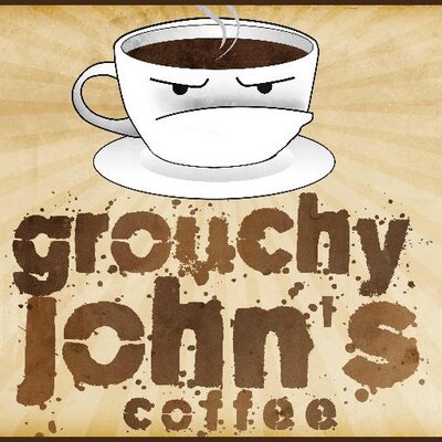 grouchy john's coffee LOGO