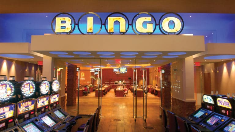 viejas casino bingo smoking glass wall