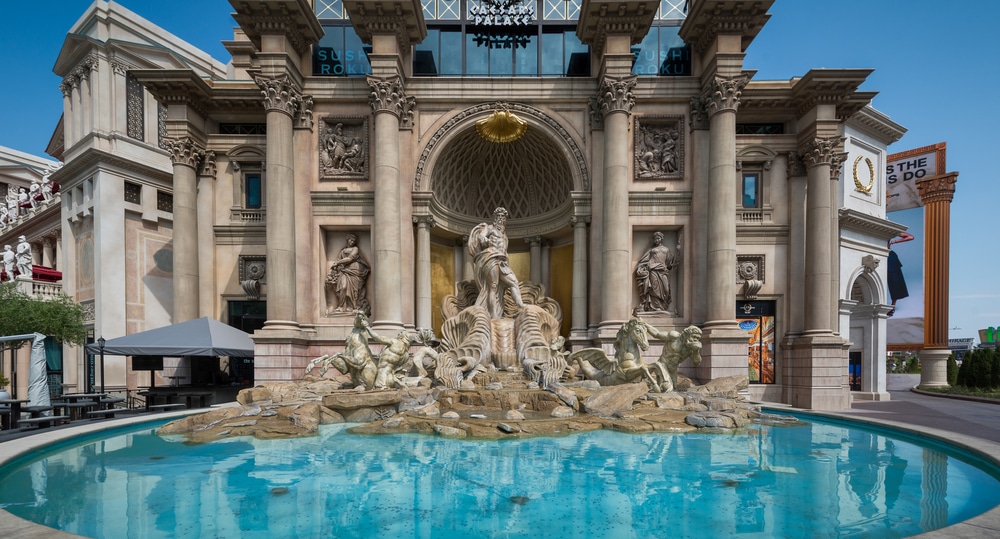 Pool at Caesars Palace