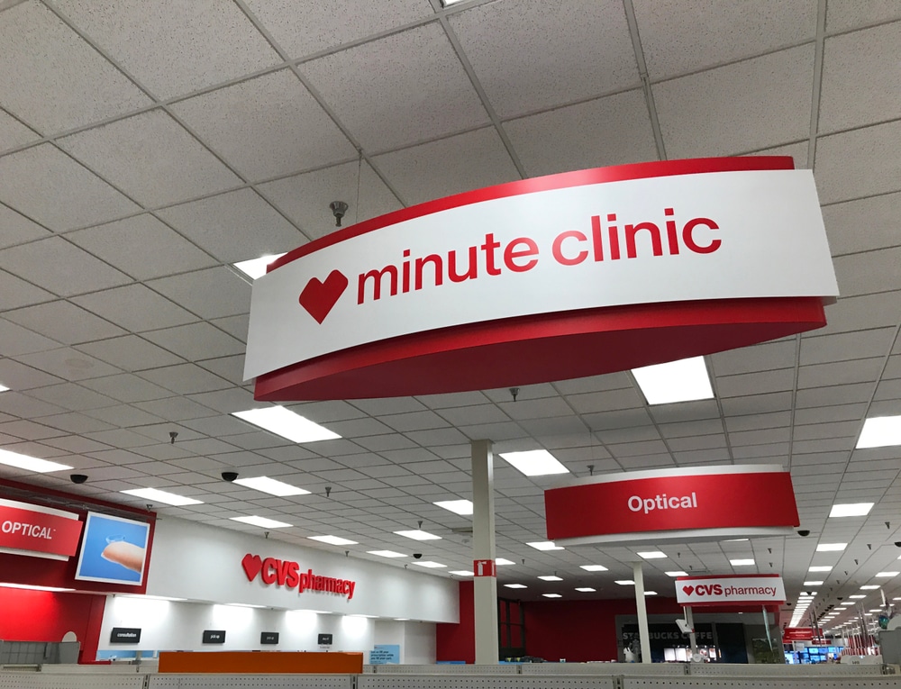 CVS Minute Clinic sign in store