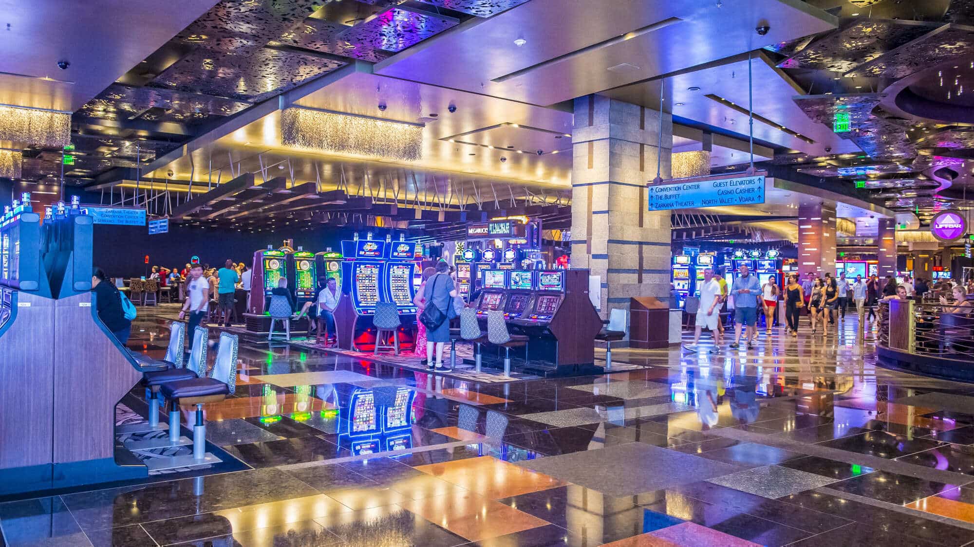 ARIA casino floor