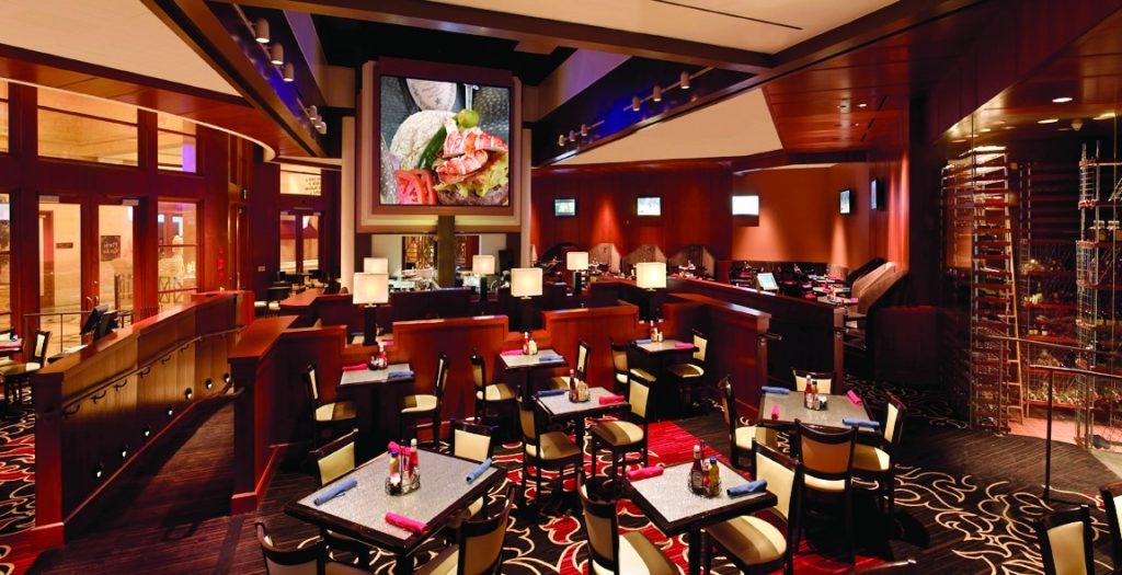 interior of Burger Brasserie at MGM Grand