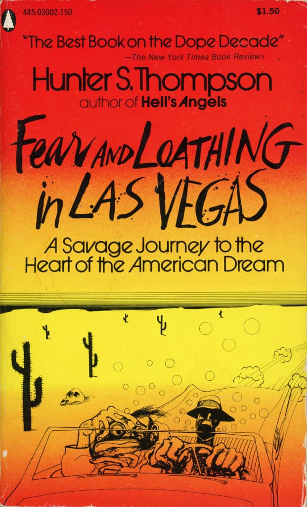 book cover for Fear and Loathing in Las Vegas