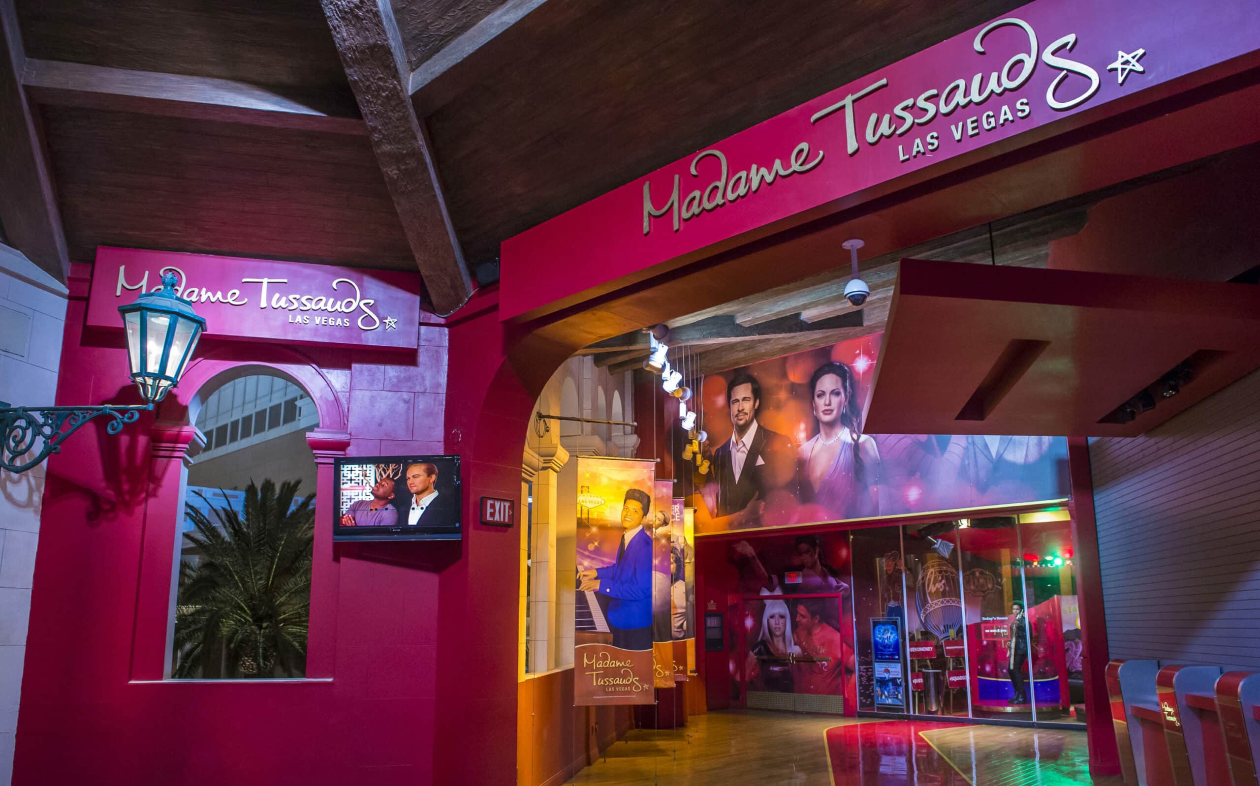 entrance to Madame Tussauds Las Vegas