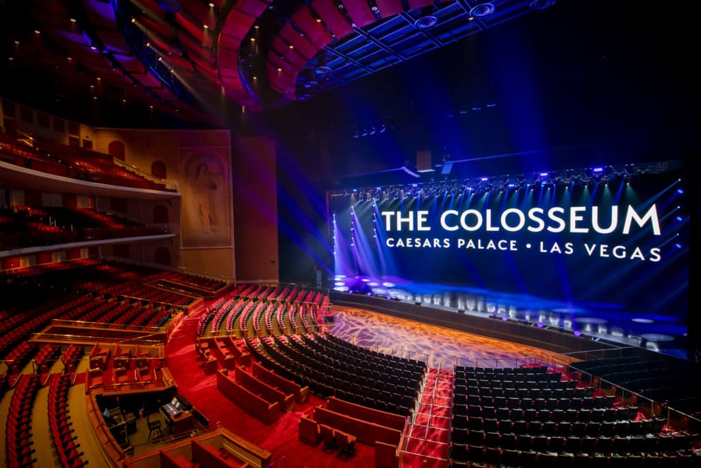 The Colosseum at Caesars