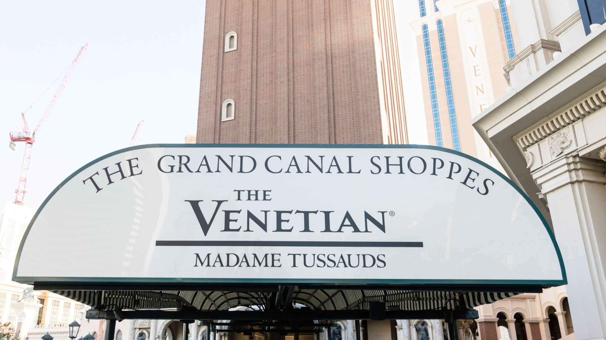 outside sign of Venetian Las Vegas