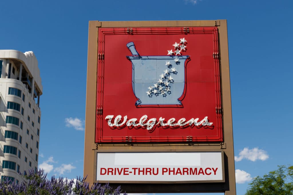 One of the Walgreens pharmacies on the Strip