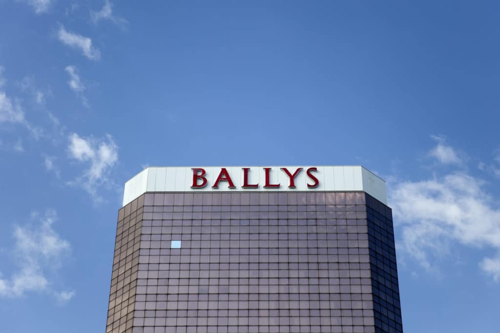 top view of Bally's Hotel