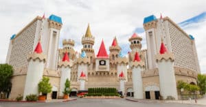 daytime view of Excalibur Hotel