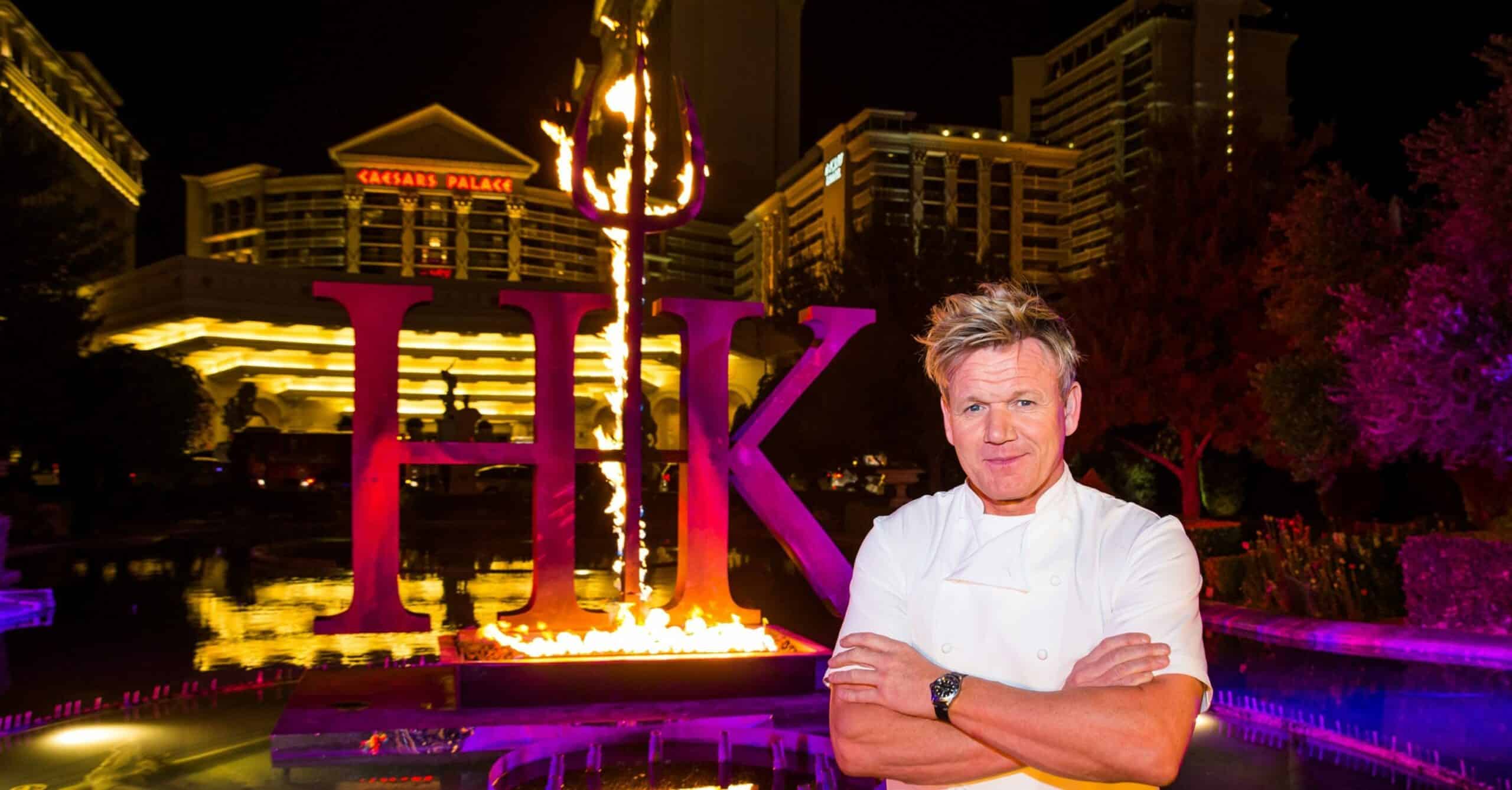 Gordon Ramsay celebrity chef restaurants on Las Vegas