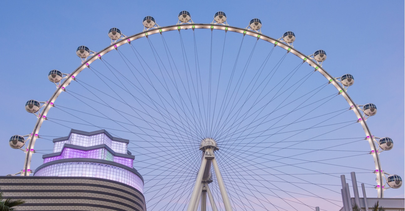 The LINQ casino and High Roller