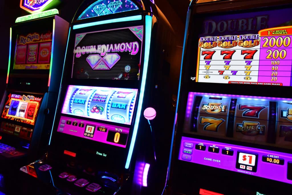 slot machines at Luxor casino