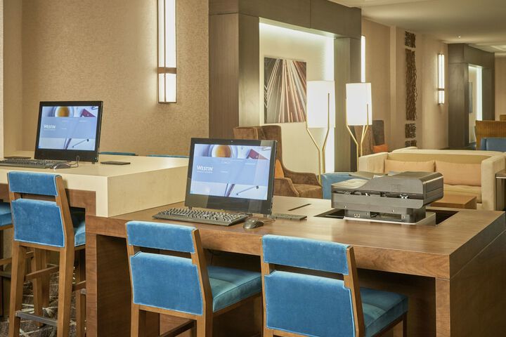 computers at The Westin