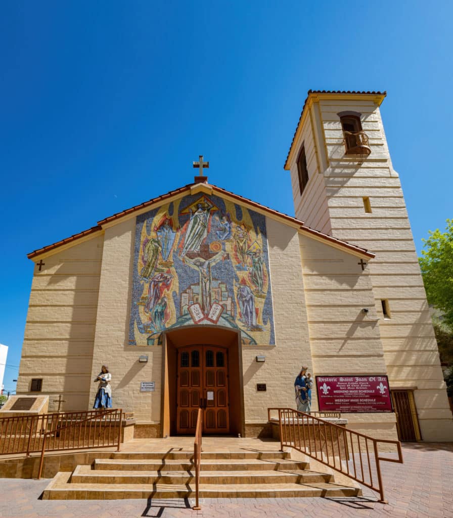 St. Joan of Arc Church by the Las Vegas Strip