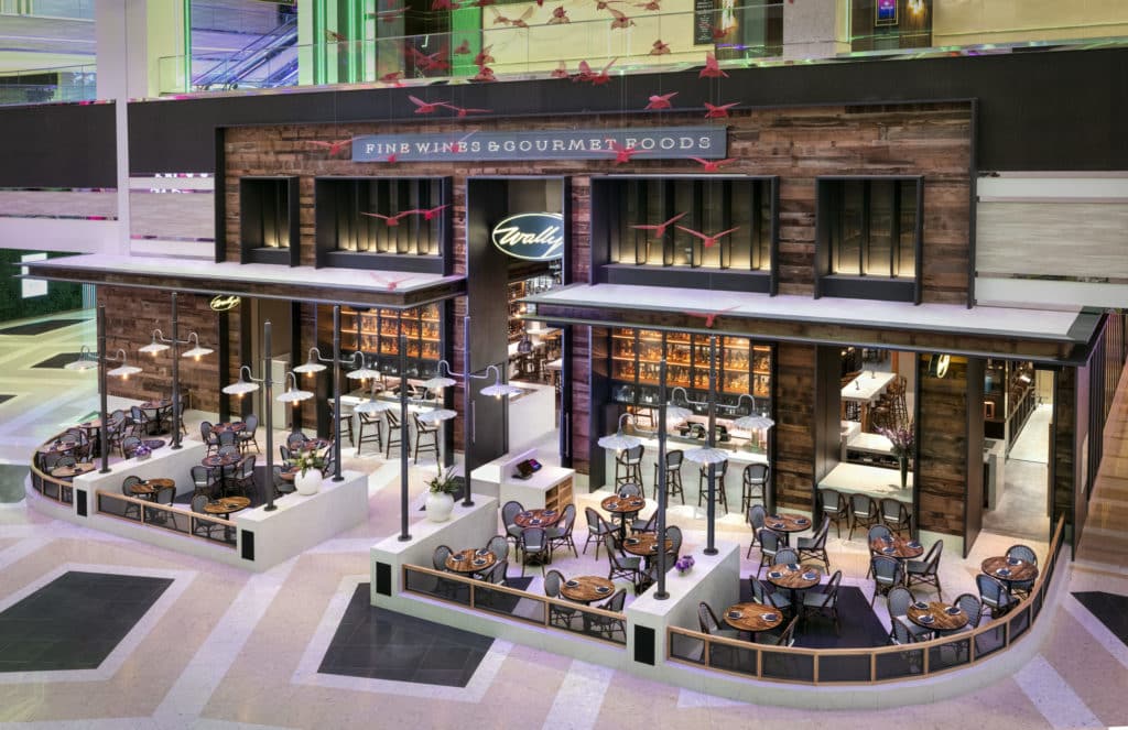 Wally's at Resorts World, one of the newest wine bars in Las Vegas