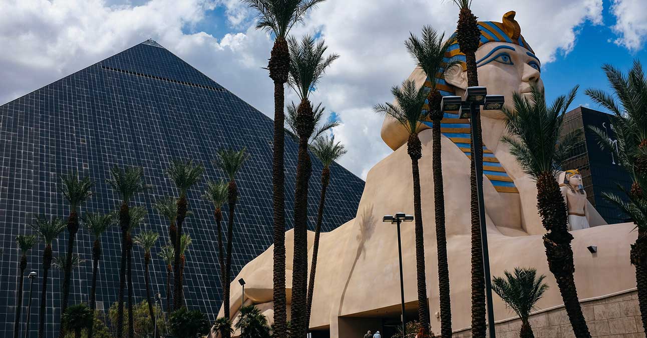 The great sphinx of the Luxor hotel and casino