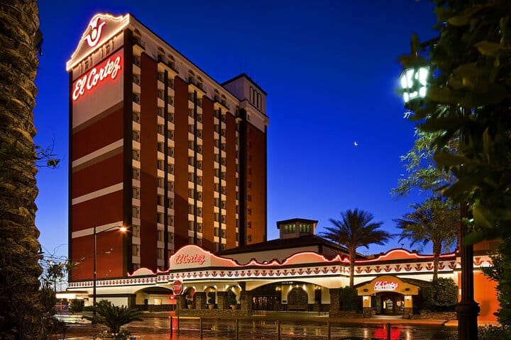 Exterior view of El Cortez Hotel & Casino Las Vegas