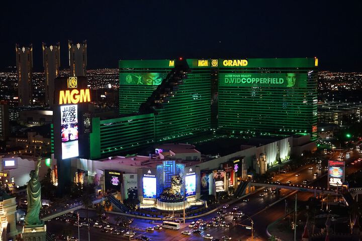 Exterior view of MGM Grand Hotel & Casino Las Vegas
