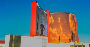 Exterior shot of Resorts World in Las Vegas