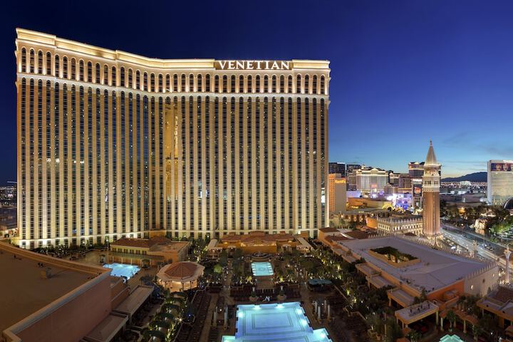 Exterior view of The Venetian Resort Las Vegas