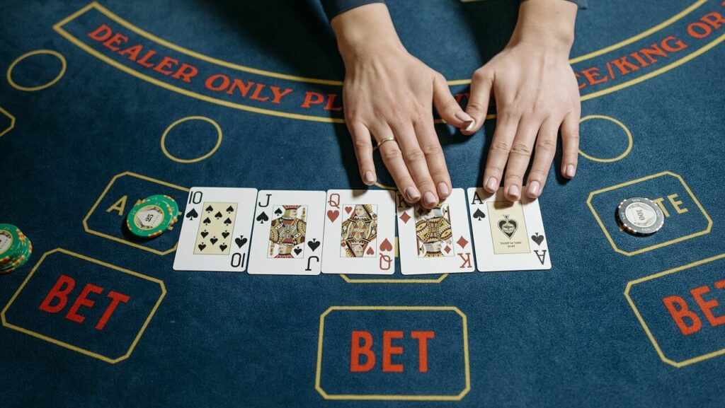 LAS VEGAS Casino played PLAYING CARDS Poker Black Jack Baccarat Texas Hold ’em 