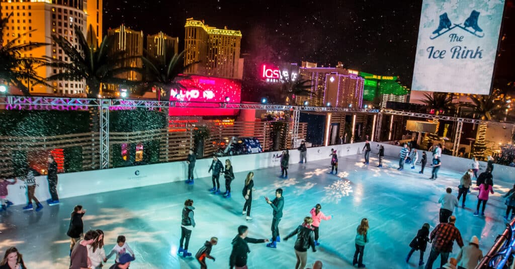 Skating Rink At The Cosmopolitan Las Vegas
