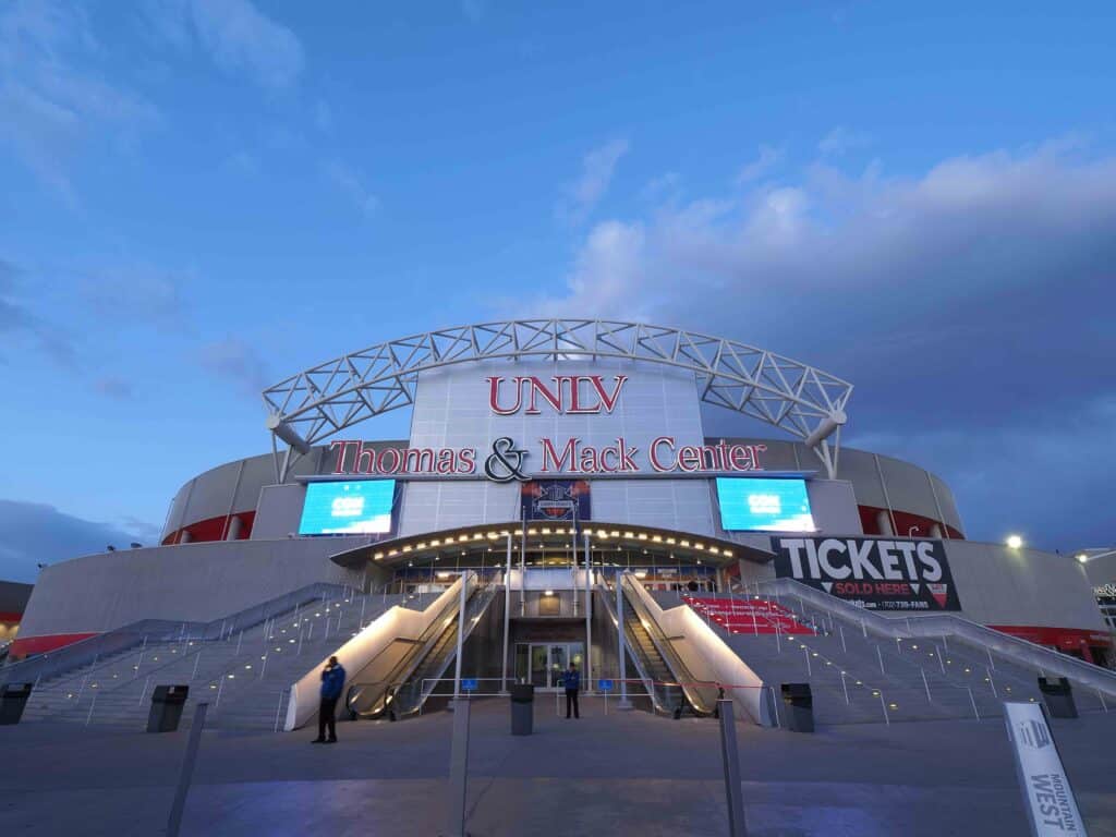 The Thomas & Mack Center is host to the NBA Summer League