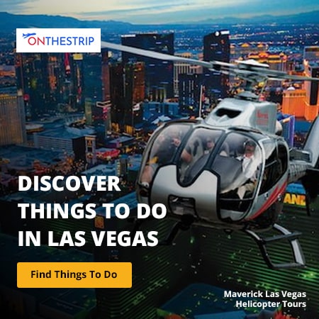 A helicopter tour over the city or the Grand Canyon is one of many things to do in Las Vegas