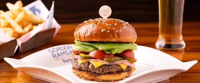 Gourmet Burger by Gordon Ramsay in Las Vegas